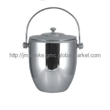 1.5L Single Walled Stainless Steel Ice Bucket