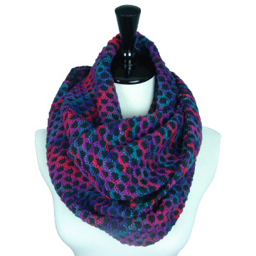 100% Acrylic Knitted Neckwarmer/Scarf - Chinafactory.com