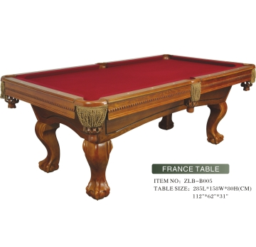 Solid Wood Snooker Table - Manufacturer Chinafactory.com