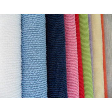 100% Polyester Warp Knit Terry Fabric for Cleaning Cloth