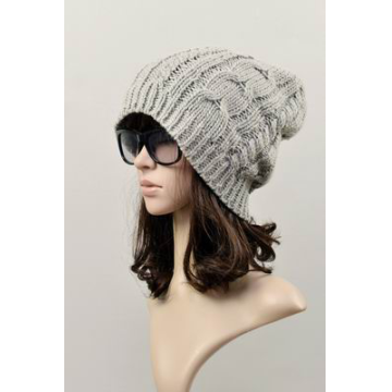 100% Soft acrylic iceland yarn Knitted Hat