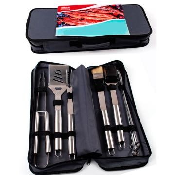11pcs Stainless Steel BBQ Tools Set - Chinafactory.com