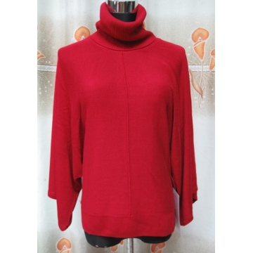 Ladies' Sweater with Bat-wing Sleeves-Chinafactory.com