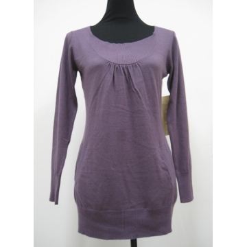 Ladies' Soft Elegant Long-sleeve Sweater-Chinafactory.com