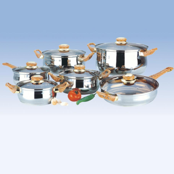 12PCS Stainless Steel Cookware Sets - Chinafactory.com 12PCS Stainless Steel Cookware Sets - Chinafactory.com