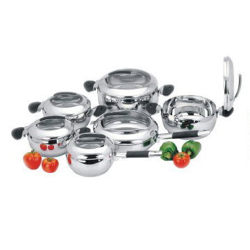 12PCS Stainless Steel Cookware Sets - Chinafactory.com