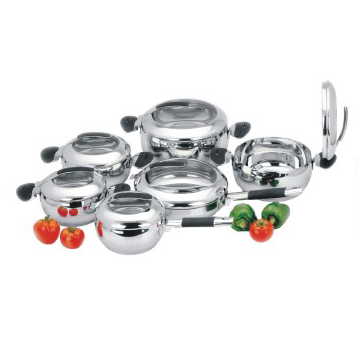 12PCS Stainless Steel Cookware Sets - Chinafactory.com 12PCS Stainless Steel Cookware Sets - Chinafactory.com