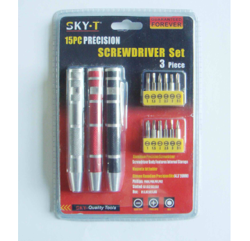 15pc Precision Screwdriver Set - Manufacturer Chinafactory.com