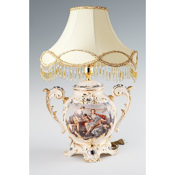 16 inch classical European-style palace ceramic table lamp
