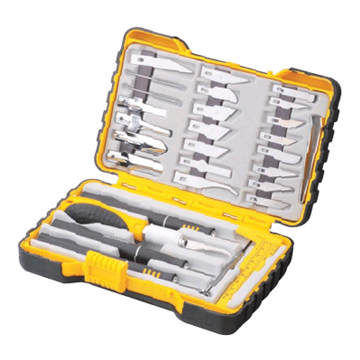 33PC Deluxe Hobby Knife Kit - Manufacturer Chinafactory.com