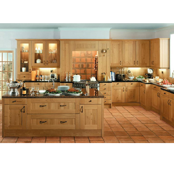 Cherry Wood Kitchen Cabinets - Manufacturer Chinafactory.com