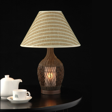 Nature Rattan Fabric Table Lamps - Manufacturer Chinafactory.com