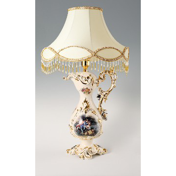 20 inch classical European-style palace ceramic table lamp