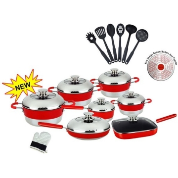 21pcs Cookware Set - Manufacturer Chinafactory.com 21pcs Cookware Set - Manufacturer Chinafactory.com
