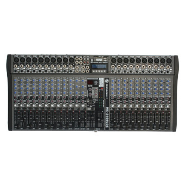 24 channel Audio Mixer with USB, SD card slot, LCD display