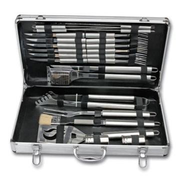 24pcs Stainless Steel Tube Handle BBQ Set - Chinafactory.com 24pcs Stainless Steel Tube Handle BBQ Set - Chinafactory.com