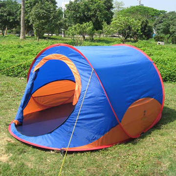 2 Person Single Layer Pop up Camping Tent - Chinafactory.com