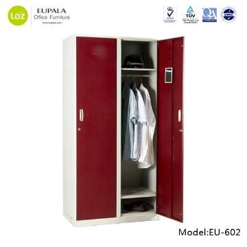 2 door steel locker/Gym locker/wardrobe