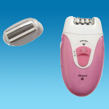 2 in 1 Rechargeable LED Lady Epilator Shaver - Chinafactory.com