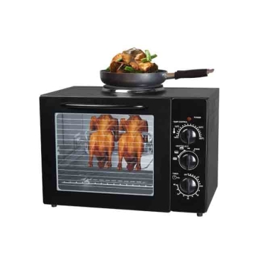33L Electric Oven with Single Hotplate - Chinafactory.com