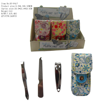 3PCS classical manicure sets,suitable for promotional presents