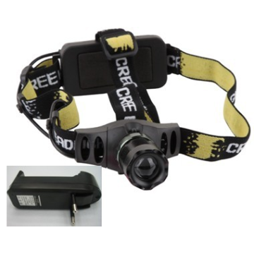 3WATT CREE LED headlamp with fillet - Chinafactory.com