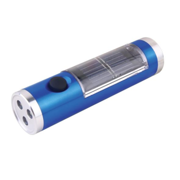 3 LED Solar Flashlight - Manufacturer Chinafactory.com