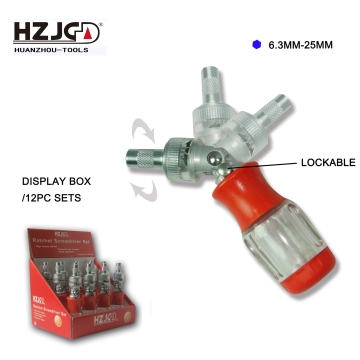 3 Way Ratchet Screwdriver Set - Manufacturer Chinafactory.com