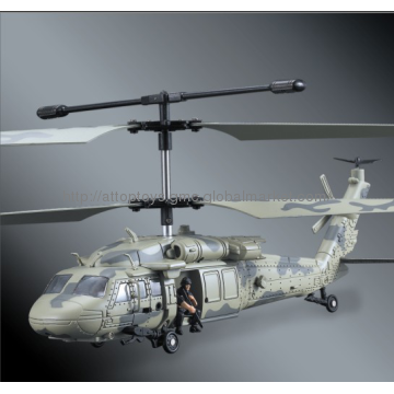 3ch rc military helicopter with Gyro