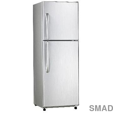 468L Double Door Exquisit Stainless Steel Refrigerator