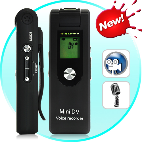 4 GB Digital Video and Voice Recorder + MP3 Player