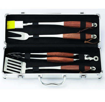 4-PC BBQ Set in Al.Case - Manufacturer Chinafactory.com