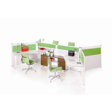 4 Person Workstation, Practical, Partition - Chinafactory.com