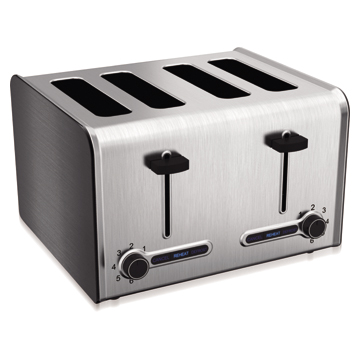 4 Stainless Steel Slice Toaster - Manufacturer Chinafactory.com