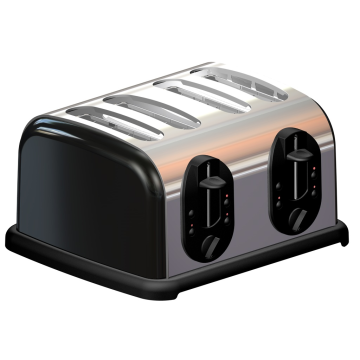 4-slice Stainless Steel Toaster - Manufacturer Chinafactory.com