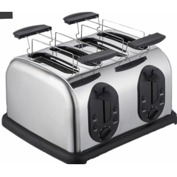 4-slice Stainless Steel Toaster - Manufacturer Chinafactory.com