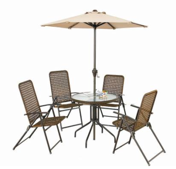 6PCS Wicker Patio Set - Manufacturer Chinafactory.com