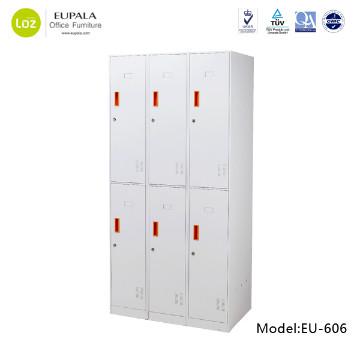 6 door steel locker