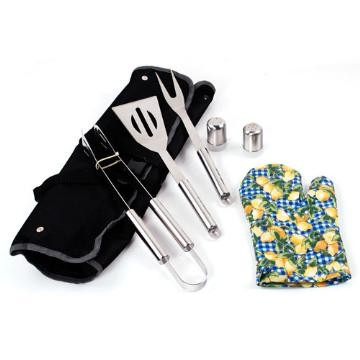 6pcs BBQ Tools Set in Carrying Bag - Chinafactory.com