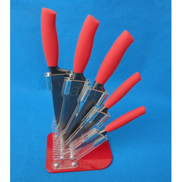 6pcs titanize coating knife set