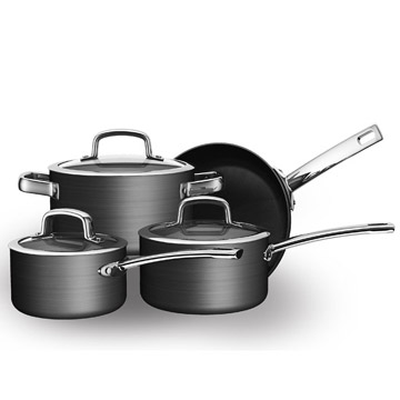 7-PCS. Tivoli Hard Anodized - Manufacturer Chinafactory.com