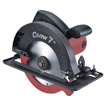 7'' Circular Saw (Aluminum Motor ) Red - Chinafactory.com