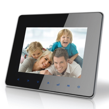 8 inch Widescreen Digital Photo Frame with Touch Button