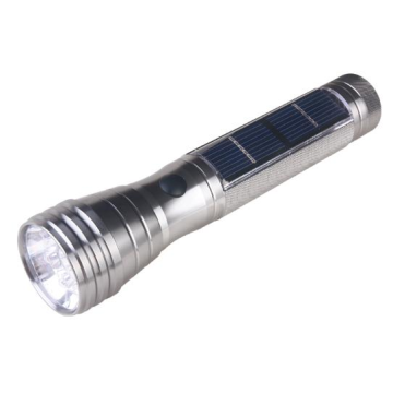 9 LED Solar Flashlight - Manufacturer Chinafactory.com 9 LED Solar Flashlight - Manufacturer Chinafactory.com