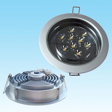 9 LEDs Power LED Recessed Down Light - Chinafactory.com