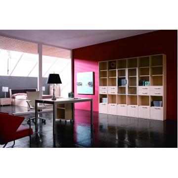 A White Oak Melamine Study Room - Chinafactory.com