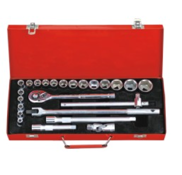 Adjustable 24pcs 1/2''Dr. wrench Socket set - Chinafactory.com