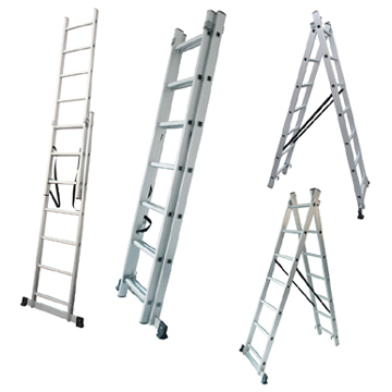 Aluminium Extension and Combination Ladder - Chinafactory.com