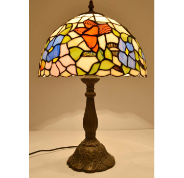 Antique Bronze Glass Table Lamp - Chinafactory.com