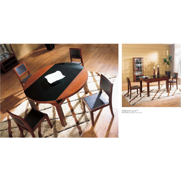 Attractive Design Panel Dining Room Suite - Chinafactory.com